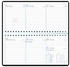 blau (57312): Güss Tischkalender 2023 17x8cm
