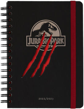 Erik Weekly School Diary 2022/2023 A5 12 Months Jurassic Park