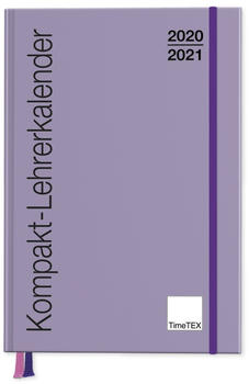 TimeTEX Kompakt-Lehrerkalender A5-Plus 2023/2024 hellviolett