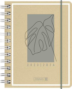 Brunnen Tageskalender Jungle Leaf 2023/2024