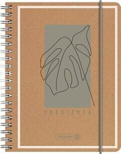 Brunnen Wochenkalender Jungle Leaf 2023/2024