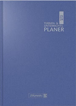 Brunnen Lehrerkalender 2023/2024 A5 17x24cm Baladek blau (1075960304)