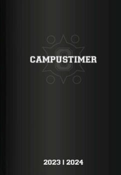 Neumann Verlage Campustimer Black A5 Semester-Planer 2023/2024 schwarz
