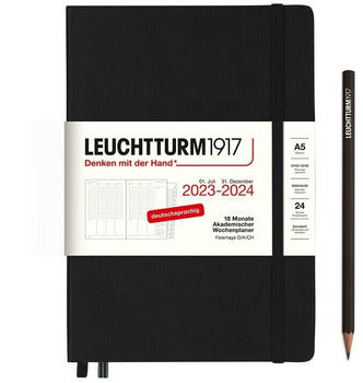 Leuchtturm1917 Kalender & Notizbuch 2024 Medium A5 Softcover Schwarz  liniert (367787) Test - ab 14,99 € (Januar 2024)