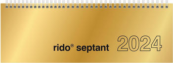 Rido Septant 2024 30,5x10,5cm Chromolux Gold (7036121914)