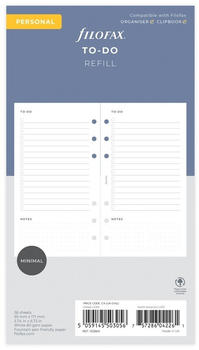 Filofax TO DO Personal Minimal