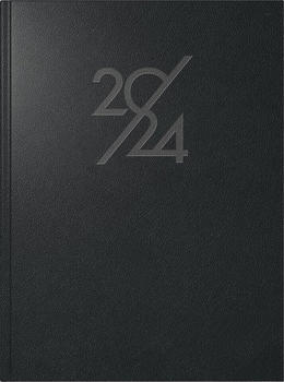 Rido Modell Mentor 2024 14,8x20,8cm Kunstleder-Einband Prestige schwarz (7026024014)