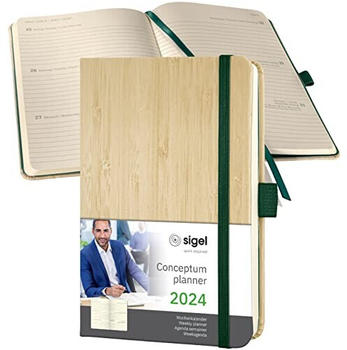 sigel Conceptum 2024 A6 Nature Edition HC bamboo (C2475)