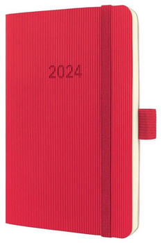 sigel Conceptum 2024 A6 Softcover red (C2435)