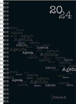 Rido futura 2 A5 PP-Einband Agenda blau 2024 (7021105904)