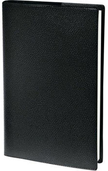 Quo Vadis Buchkalender H24/24 16x24cm Impala schwarz 2024 (027046Q)