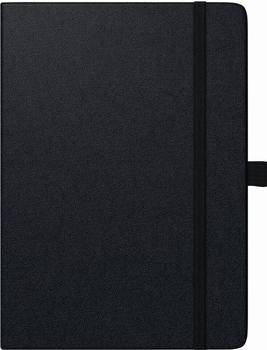 Brunnen Buchkalender Kompagnon 21x26cm Baladek schwarz Kalendarium 2024 (1076166904)