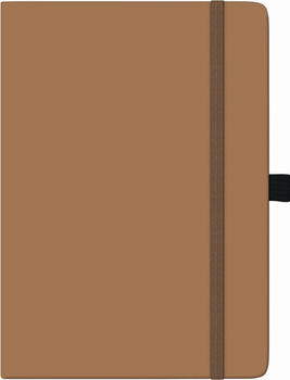 Brunnen Buchkalender Kompagnon A5 PU-Einband braun Kalendarium 2024 (1079166704)