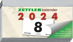 Zettler Tagesabreißkalender 312 Q 10,9x5,9cm 2024 (609928)