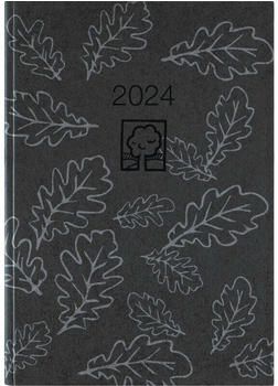 Zettler Taschenkalender 610 2024 10,2x14,2cm 1 Tag/1 Seite farbig sortiert (602221)