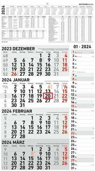 Zettler Viermonatskalender 961 33x58,8cm 2024 (602288)