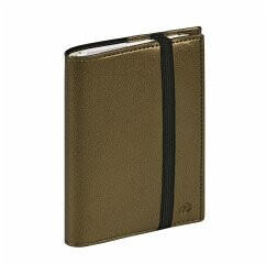 Quo Vadis Time & Life Large 16x24cm Metallic-Khaki 2024 (615034Q)