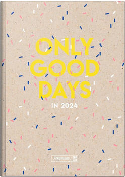 Brunnen Buchkalender 795 A5 Grafic-Einband Good Days 2024 (1079515044)