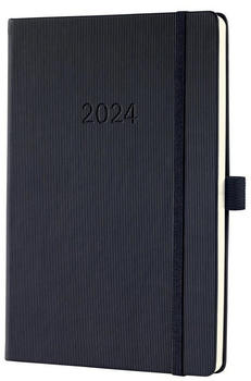 sigel Conceptum 2024 A5 Hardcover black (C2412)