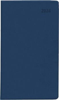 Zettler Taschenplaner 540 2024 9,5x16cm 1 Woche/1 Seite blau (609982)