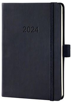 sigel Conceptum 2024 A6 Hardcover black (C2413)
