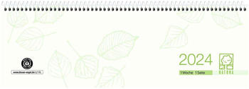 Zettler Schreibtischquerkalender Natura 30x10cm RC 2024 (602284)