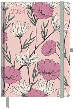 Neumann Verlage GreenLine Diary Floral 2024 16x22cm