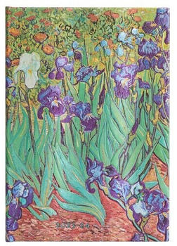 Paperblanks 13-Monatskalender 2024 Van Goghs Schwertlilien Midi Horizontal