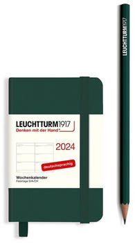 Leuchtturm1917 Mini 2024 A7 Hardcover Forest Green (367639)
