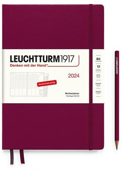 Leuchtturm1917 Composition 2024 B5 Hardcover Port Red (367849)