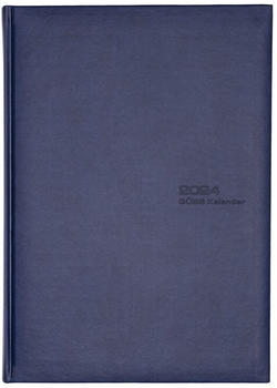 Güss Buchkalender 145x205mm blau 2024 (58962)