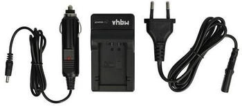 vhbw Ladegerät kompatibel mit Panasonic DMW-BMB9, DMW-BMB9E Kamera Camcorder/Akku - Ladeschale, Kfz-Adapter, Ladestandsanzeige