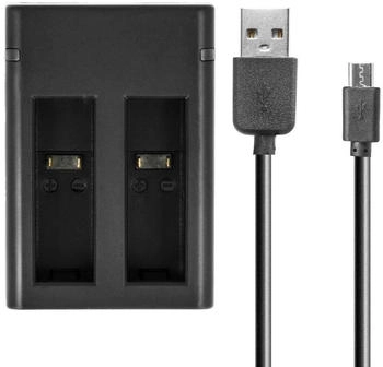 Akku-King USB-Dual-Akku-Ladegerät kompatibel mit Insta360 One X