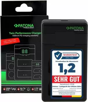 Patona Twin Charge (DMW-BLK22)