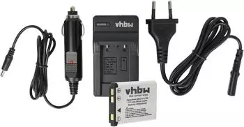 vhbw Ladezubehör-Set für Casio Exilim EX-Z550, EX-Z800, EX-ZS100 (VHBW4070351057707)