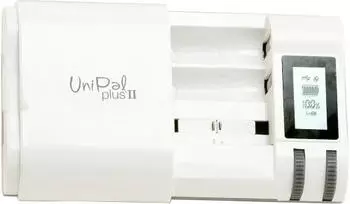 Hähnel UniPal Plus II Universal-Ladegerät Li-Ion, LCD, USB-C, USB-A (1000-382.0)
