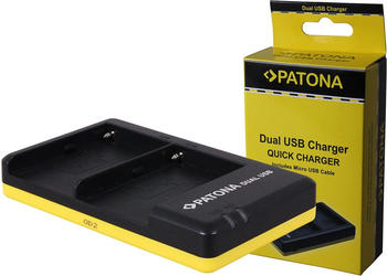 Patona Dual Schnell-Ladegerät f. Sony NP-FM500H