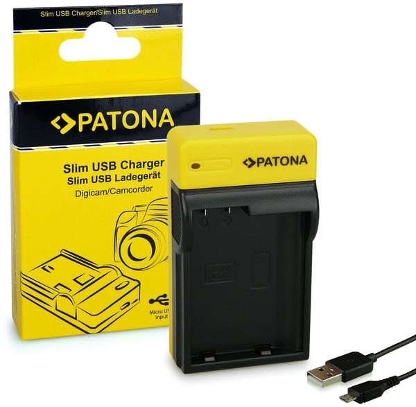 Patona Slim Micro-USB Ladegerät f. Nikon EN-EL15