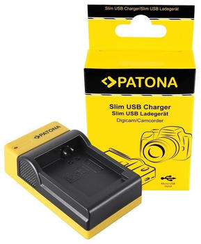 Patona Slim Micro-USB Ladegerät f. Canon NB-13L