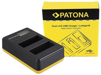 Patona Dual LCD USB Ladegerät f. Nikon EN-EL14