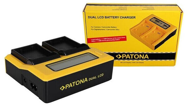 Patona Dual LCD Ladegerät für Nikon EN-EL15