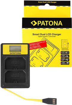 Patona Smart Dual LCD Ladegerät für Sony NP-FZ100