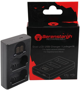 Berenstargh Dual USB Ladegerät für Fujifilm NP-W235