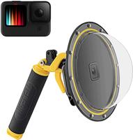 TELESIN GP-DMP-T09, TELESIN Underwater case Telesin Dome Port for GoPro Hero 9...