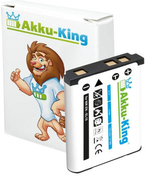 Akku-King Akku kompatibel mit Kodak KLIC-7006 - Li-Ion 720mAh - für EasyShare M873 Zoom, M883 Zoom, M530, M550, M575, M580