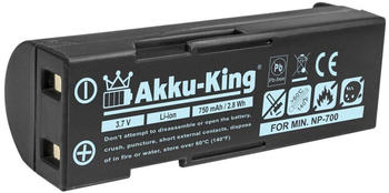 Akku-King Akku kompatibel mit Pentax D-LI72 - Li-Ion 750mAh - für Optio Z10