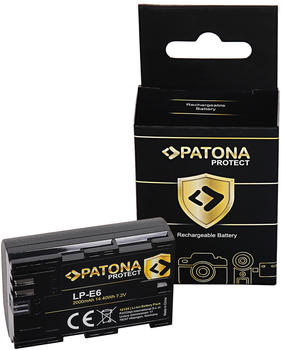 Patona Protect Ersatzakku für Canon LP-E6 (2000mAh)