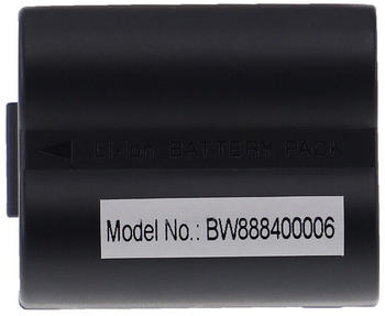 EXTENSILO 2x Akku kompatibel mit Panasonic Lumix DMC-FZ8 Kamera (750mAh, 7,2V, Li-Ion)