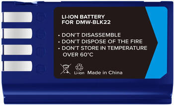 Newell Ersatzakku für Panasonic DMW-BLK22 (2300mAh)