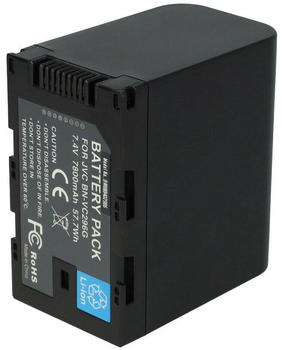 vhbw Akku Ersatz für JVC BN-VC264G, BN-VC296G, BN-VC298G für Videokamera Camcorder (7800mAh, 7,4V, Li-Ion)